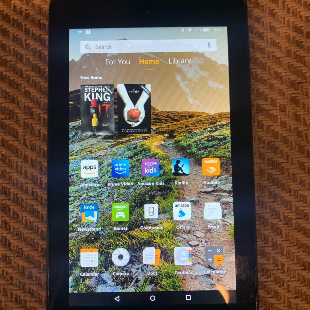 Amazon Fire tablet